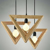 ALMA Geometric Woody Pendant Lamp