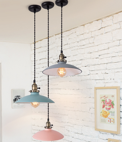 DELPHINUS Hanging Light in Pastel Colours (Pre-order)