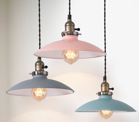 DELPHINUS Hanging Light in Pastel Colours (Pre-order)