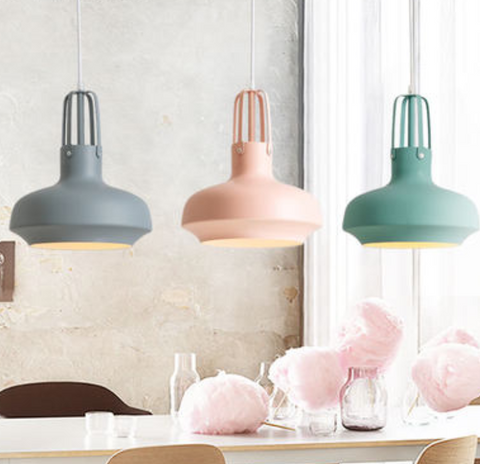 LUNA Nordic Pendant Light in Pastel Colours (Pre-order)