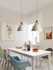 MONDENA Modern Pendant Light In Black & White (Pre-order)