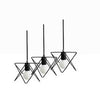 Trio of ZIG ZAG Pendant Light