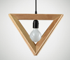 ALMA Geometric Woody Pendant Lamp