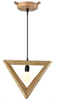 ALMA Geometric Woody Pendant Lamp