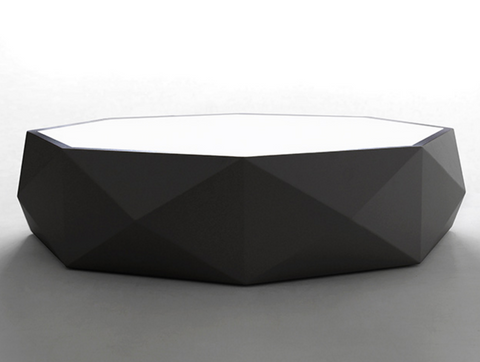 TEVA Octagon Jewel LED Ceiling Lamp in Black with Safety Mark LED Driver (Pre-order)