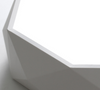 TEVA Octagon Jewel LED Ceiling Lamp in White with Safety Mark LED Driver (Pre-order)