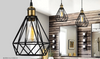 LEIKA Geometric Pendant Lamp in Black (Pre-order)