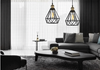 LEIKA Geometric Pendant Lamp in Black (Pre-order)