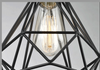 LEIKA Geometric Pendant Lamp in Black (Pre-order)