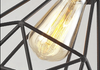 LEIKA Geometric Pendant Lamp in Black (Pre-order)