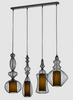 COPULA Pendant Light Set with Rectangular Panel