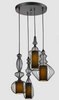 COPULA Pendant Light Set with Round Panel