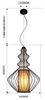 COPULA Pendant Light Design A Measurements