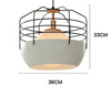 DELUCA Modern Caged Hanging Lamp (Pre-order)