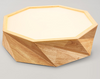 LUCENT Octagon Jewel LED Ceiling Lamp in Wood (Pre-order)