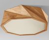 LUCENT Octagon Jewel LED Ceiling Lamp in Wood (Pre-order)