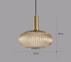 VACARIUS Glass Pendant Light (Pre-order)