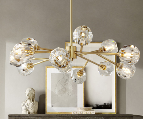AURORA Crystal Chandelier Light (Pre-order)