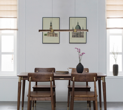 HOMER Round Case Wooden Pendant Light (Pre-order)