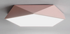 LEXA Geometric LED Ceiling Light in Pastel Colours with Safety Mark LED Driver (Pre-order)