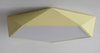 LEXA Geometric LED Ceiling Light in Pastel Colours with Safety Mark LED Driver (Pre-order)