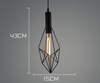 STRUCKTUR Geometric Caged Pendant Light (Pre-order)