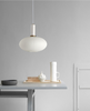VACARIUS Glass Pendant Light in White (Pre-order)