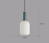 VACARIUS Glass Pendant Light in White (Pre-order)