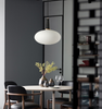 VACARIUS Glass Pendant Light in White (Pre-order)