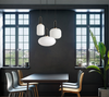 VACARIUS Glass Pendant Light in White (Pre-order)