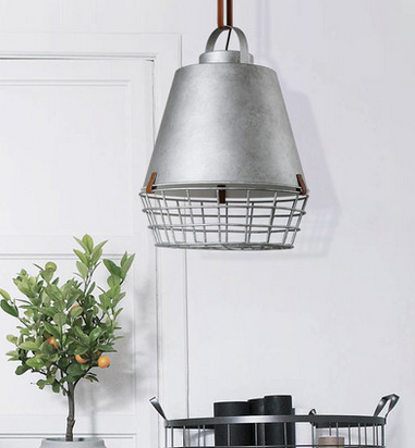 VENUKA Industrial Grille Pendant Lamp (Pre-order)