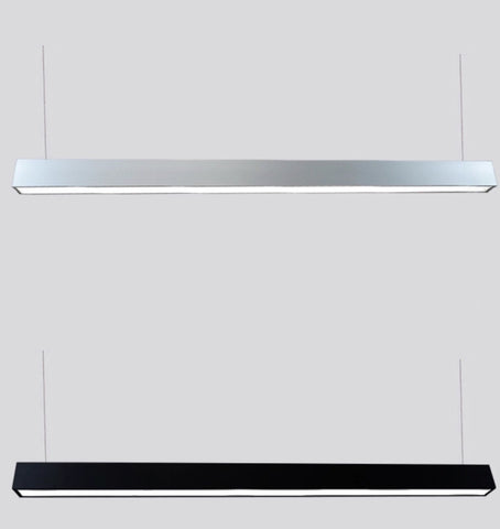 GJORD Linear Pendant Light in Black (120cm)