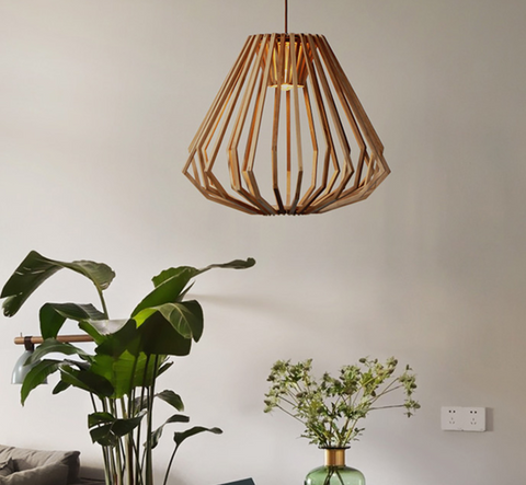 Lightings Singapore - CABANA Wooden Pendant Light 6