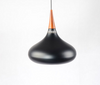 ORIUS Modern Hanging Lamp in Black (Large)