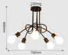 TEXENA Spider Twisted Ceiling Lamp (Pre-order)