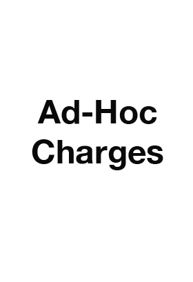 Ad-hoc Charges