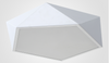 LEXA Geometric LED Ceiling Light (White)