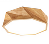 LUCENT Octagon Jewel LED Ceiling Lamp in Wood (Pre-order)