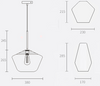 ARCLINEA Glass Pendant Lamp (Pre-order)