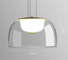 CLIFTON Glass Pendant Light (Pre-order)