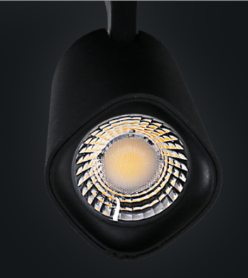 BOKAR LED 15W Cob Light in Black (Warm White)