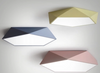 LEXA Geometric LED Ceiling Light in Pastel Colours with Safety Mark LED Driver (Pre-order)