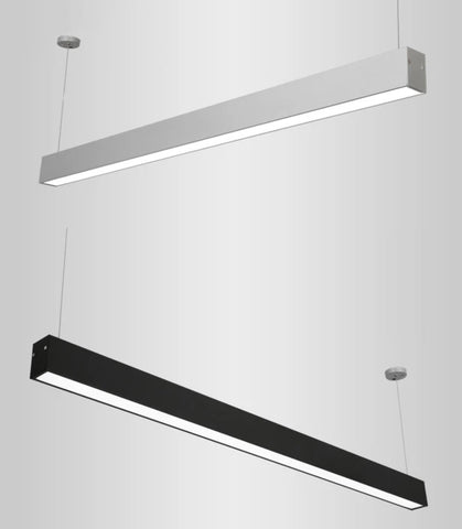 GJORD Linear Pendant Light in Black (120cm)