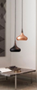 ORIUS Modern Hanging Lamp in Black (Large)