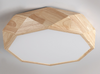 TEVA Octagon Jewel LED Ceiling Lamp in Wood with Safety Mark LED Driver (Pre-order)